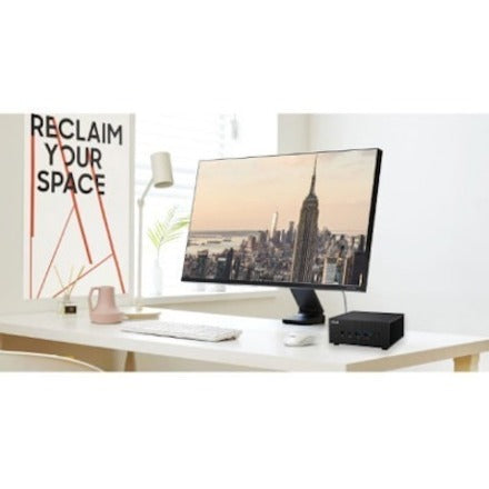 Ordinateur de bureau Asus ExpertCenter PN64-SYS582PX1TD - Intel Core i5 12e génération i5-12500H 2,50 GHz - 8 Go RAM DDR5 SDRAM - 256 Go M.2 PCI Express NVMe 4.0 SSD - Mini PC - Eco Black PN64-SYS582PX1TD