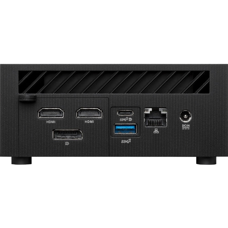Ordinateur de bureau Asus ExpertCenter PN64-SYS582PX1TD - Intel Core i5 12e génération i5-12500H 2,50 GHz - 8 Go RAM DDR5 SDRAM - 256 Go M.2 PCI Express NVMe 4.0 SSD - Mini PC - Eco Black PN64-SYS582PX1TD
