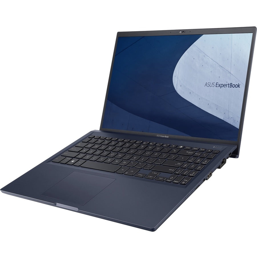 Asus ExpertBook B1 B1500 B1500CEAE-Q73WP-CB 15.6" Notebook - Full HD - 1920 x 1080 - Intel Core i7 11th Gen i7-1165G7 Quad-core (4 Core) 2.80 GHz - 12 GB Total RAM - 512 GB SSD - Star Black B1500CEAE-Q73WP-CB