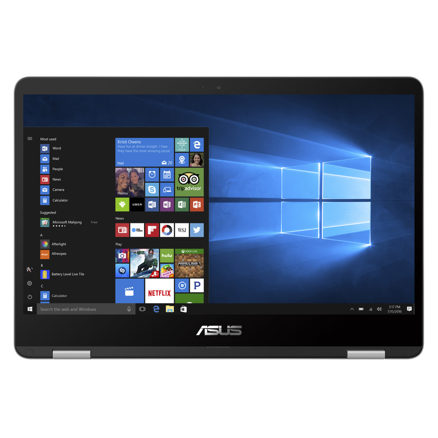 Asus VivoBook Flip 14 J401MA J401MA-SS01T-CB 14" Touchscreen Convertible 2 in 1 Notebook - HD - 1366 x 768 - Intel Celeron N4020 Dual-core (2 Core) 1.10 GHz - 4 GB Total RAM - 64 GB Flash Memory - Light Gray J401MA-SS01T-CB