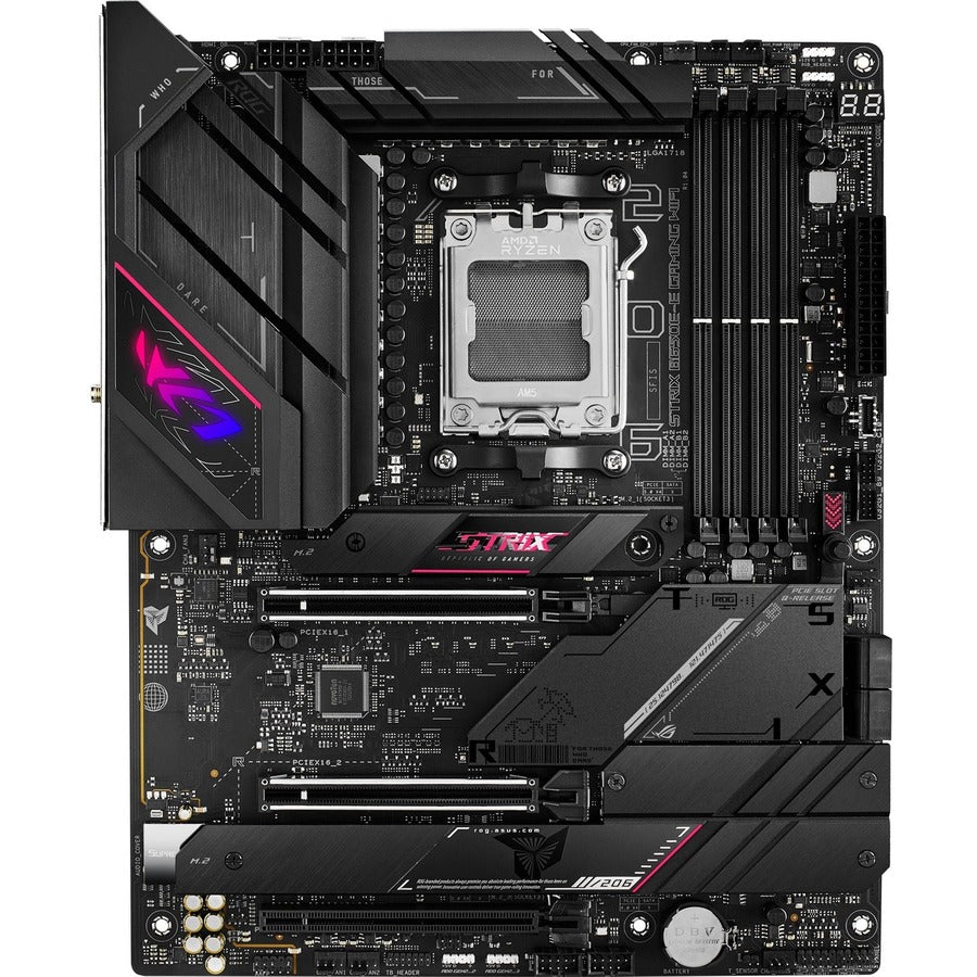 Carte mère de bureau de jeu Asus ROG Strix B650E-E GAMING WIFI - Chipset AMD B650 - Socket AM5 - ATX ROG STRIX B650E-E GAMING WIFI