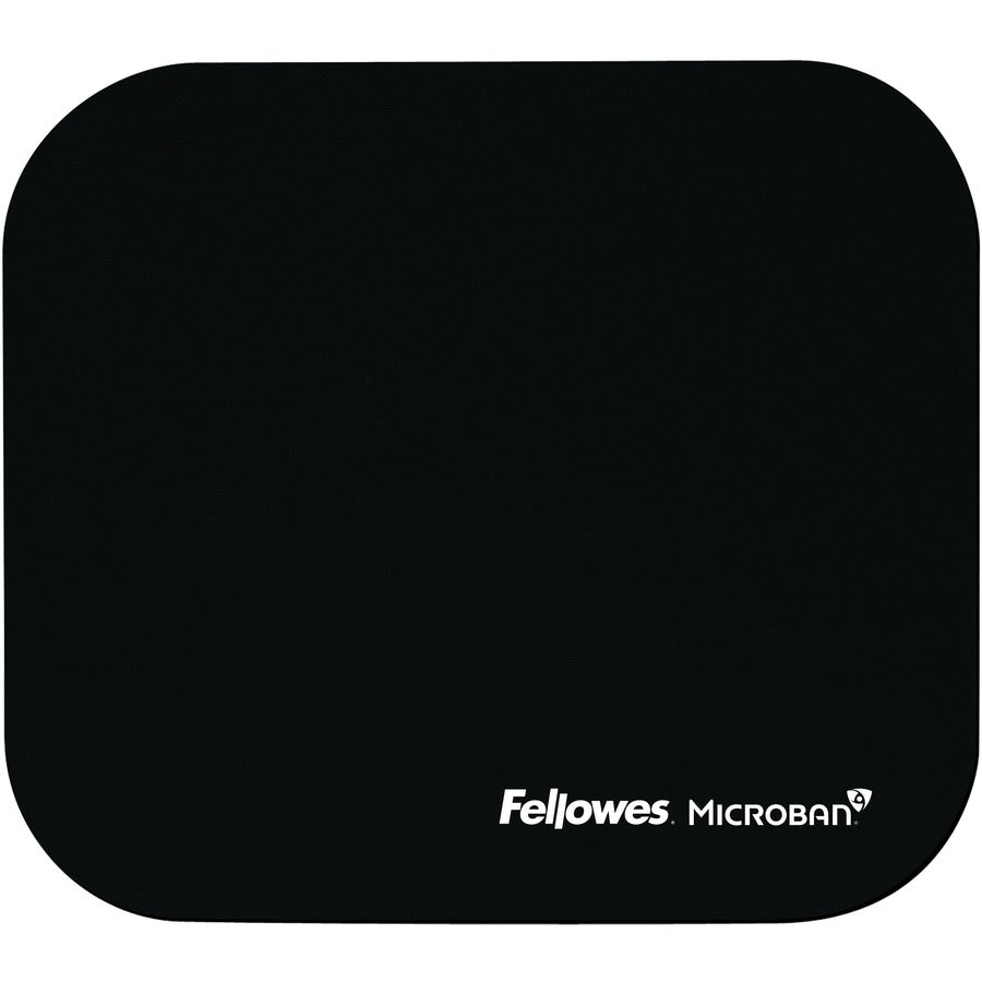 Fellowes Microban® Mouse Pad - Black 5933901