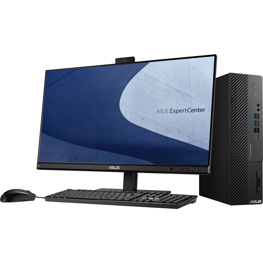 Ordinateur de bureau Asus ExpertCenter D700SD-Q73P - Intel Core i7 12e génération i7-12700 Dodeca-core (12 cœurs) 2,10 GHz - 8 Go de RAM DDR4 SDRAM - 512 Go M.2 PCI Express NVMe SSD - Petit facteur de forme - Noir D700SD-Q73P