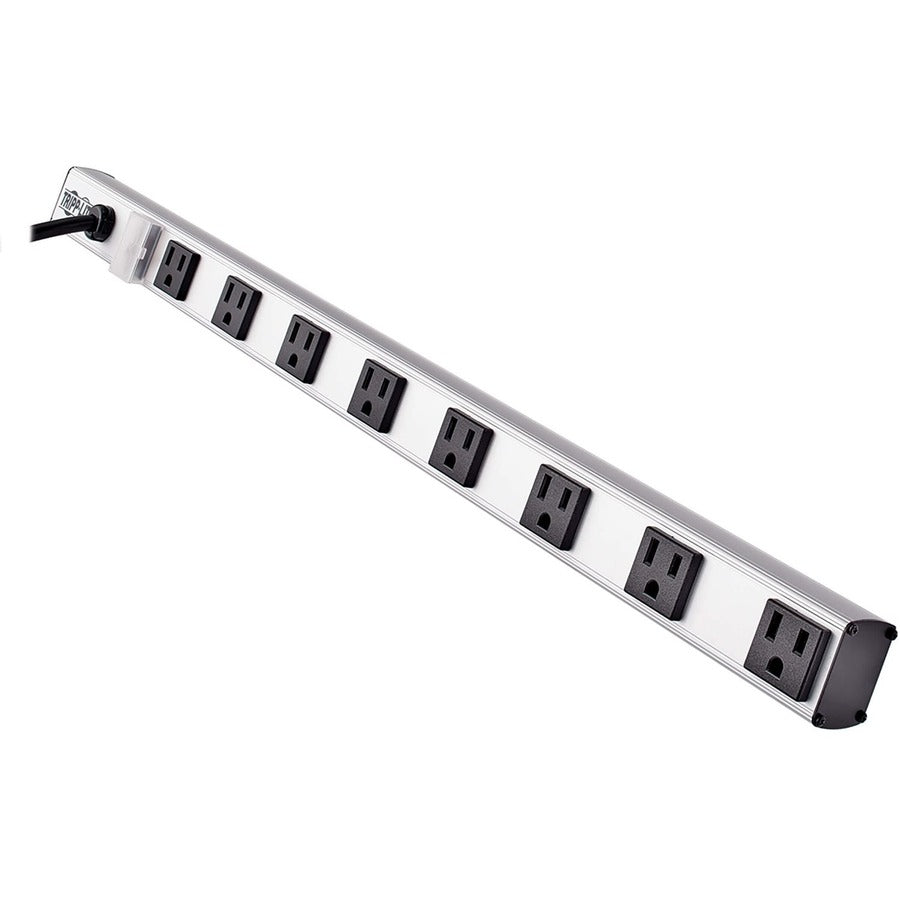 Multiprise verticale Tripp Lite à 8 prises à angle droit, 120 V, 15 A, 15 pi. Cordon, 5-15P, 24 po PS2408RA