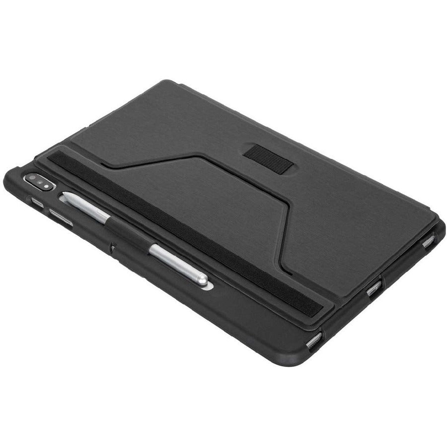 Targus Click-In THZ904GL Carrying Case (Flip) for 12.4" Samsung Galaxy Tab S7+, Galaxy Tab S7+ Lite, Galaxy Tab S7 FE, Galaxy Tab S7 FE 5G Tablet - Black THZ904GL