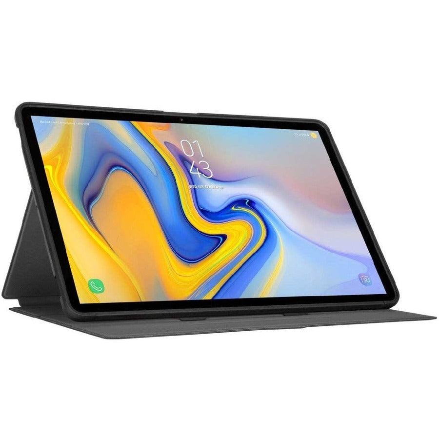 Targus Click-In THZ904GL Carrying Case (Flip) for 12.4" Samsung Galaxy Tab S7+, Galaxy Tab S7+ Lite, Galaxy Tab S7 FE, Galaxy Tab S7 FE 5G Tablet - Black THZ904GL