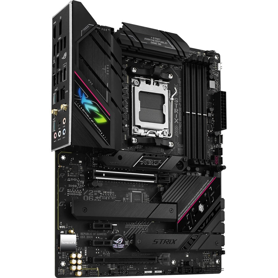Carte mère de bureau de jeu Asus ROG Strix B650E-F GAMING WIFI - Chipset AMD B650 - Socket AM5 - ATX ROG STRIX B650E-F GAMING WIFI