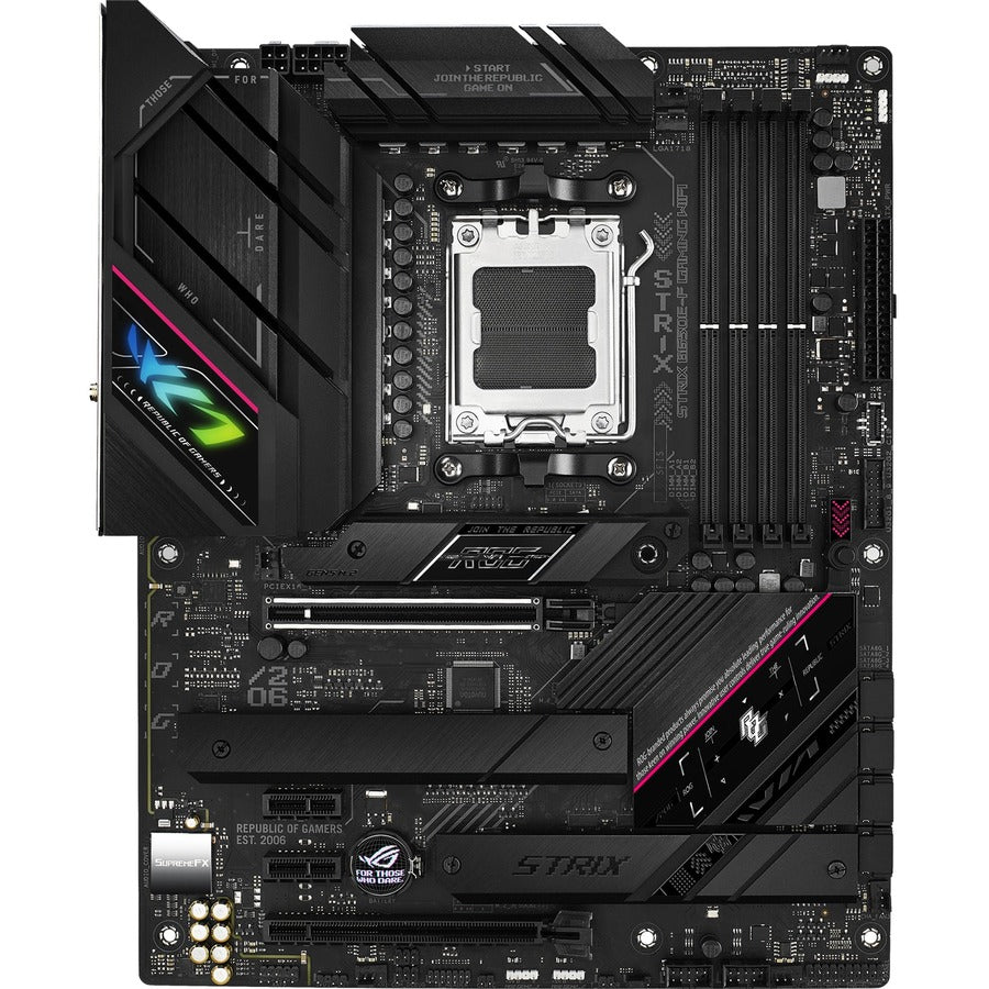 Carte mère de bureau de jeu Asus ROG Strix B650E-F GAMING WIFI - Chipset AMD B650 - Socket AM5 - ATX ROG STRIX B650E-F GAMING WIFI