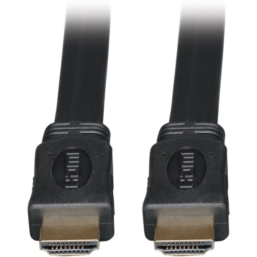 Tripp Lite 3 pieds câble HDMI haute vitesse vidéo numérique avec audio blindé plat 4K x 2K M/M 3' P568-003-FL