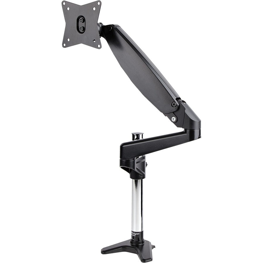 StarTech.com Bras de moniteur à montage sur bureau pour écran VESA unique 32", 8 kg/17,6 lb, articulé à mouvement complet et réglable en hauteur, pince en C/œillet ARMPIVOTE2