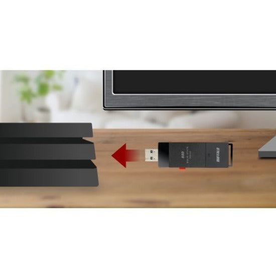 Disque SSD portable robuste Buffalo 1 To - SSD externe-PUT1.0U3B