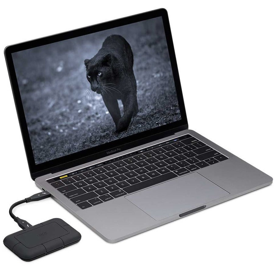 Disque SSD portable LaCie Rugged SSD Pro STHZ2000800 2 To - Externe 2,5" - PCI Express NVMe - Noir STHZ2000800