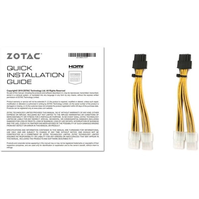 Carte graphique Zotac NVIDIA GeForce RTX 3060 Ti - 8 Go GDDR6 ZT-A30610F-10PLHR