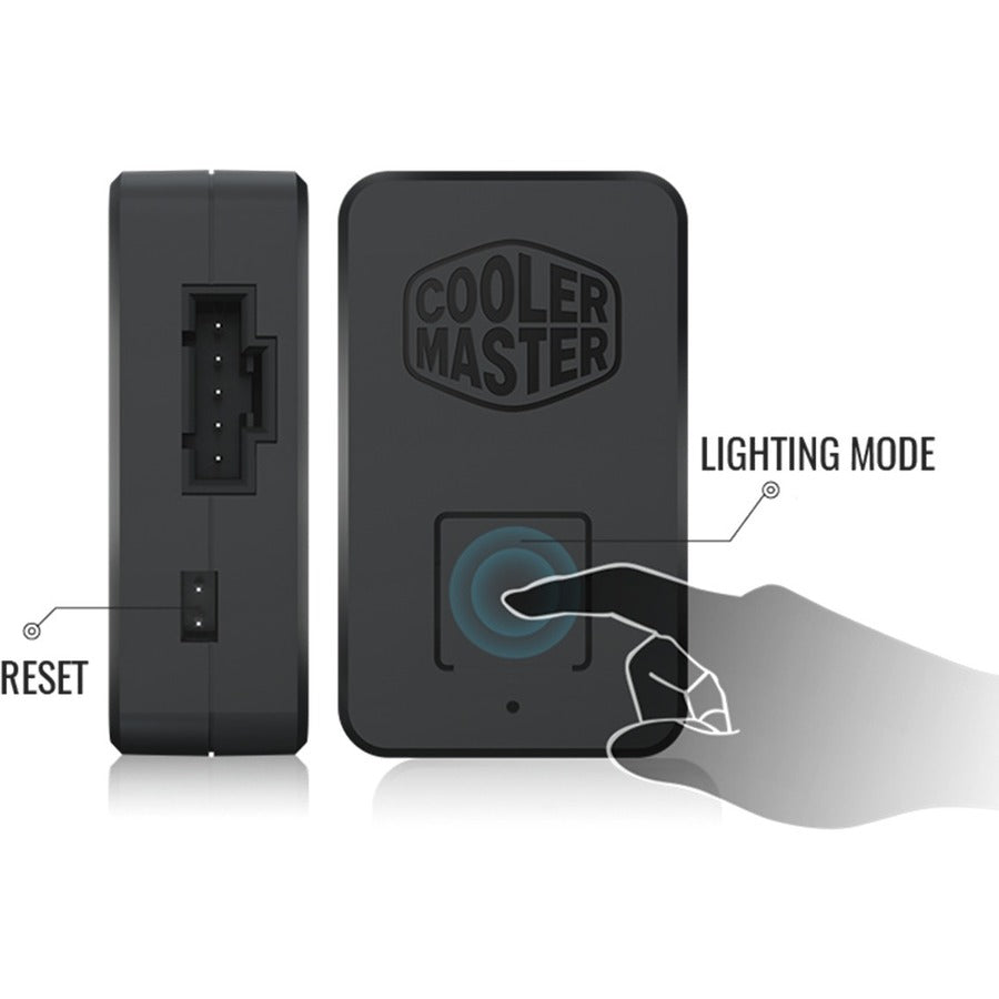 Cooler Master MasterFan MF120 Halo Cooling Fan - 3 Pack MFL-B2DN-183PA-R1