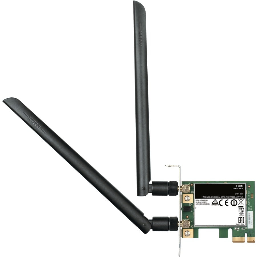 Adaptateur Wi-Fi D-Link DWA-582 IEEE 802.11ac pour ordinateur de bureau DWA-582