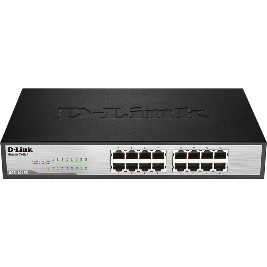 Switch non géré Gigabit 16 ports D-Link DGS-1016C