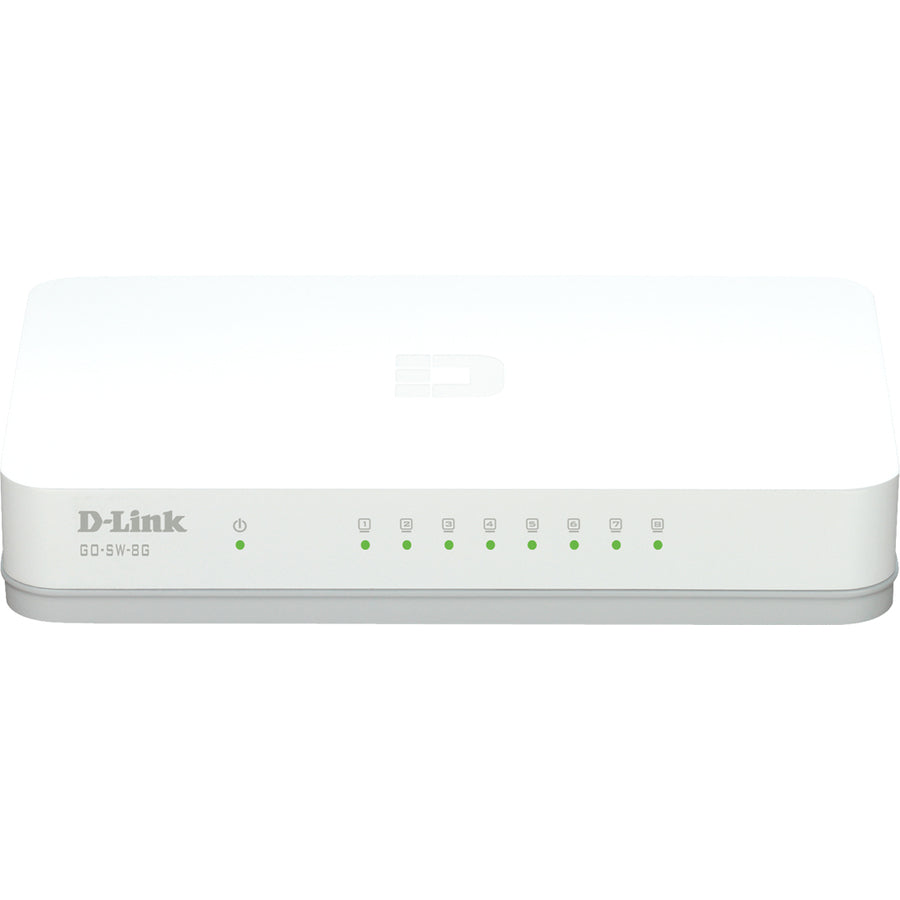 D-Link 8-Port Unmanaged Gigabit Switch GO-SW-8G