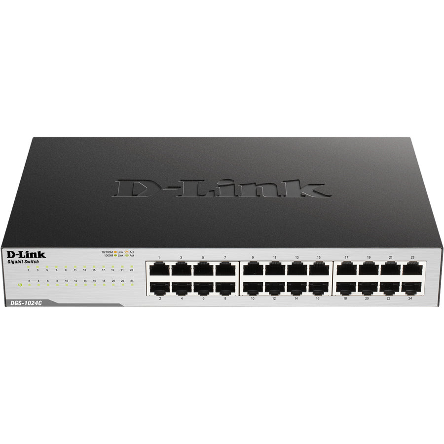 D-Link 24-Port Unmanaged Gigabit Switch DGS-1024C