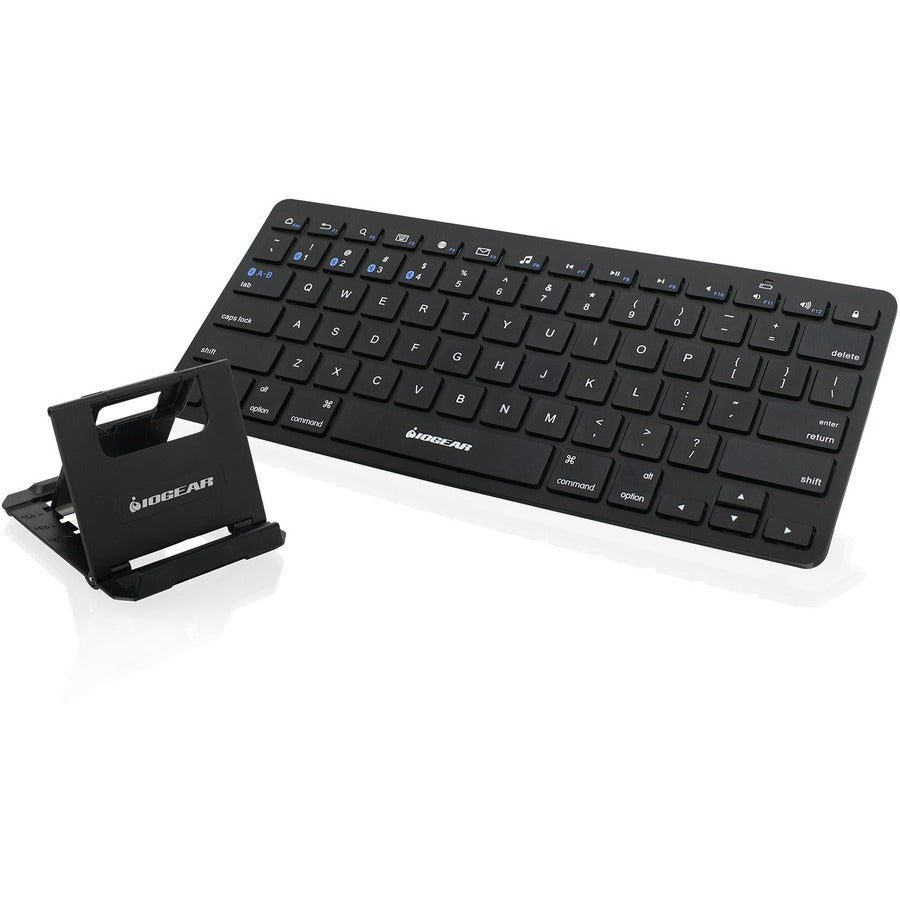 IOGEAR Slim Multi-Link Bluetooth Keyboard with Stand GKB632B