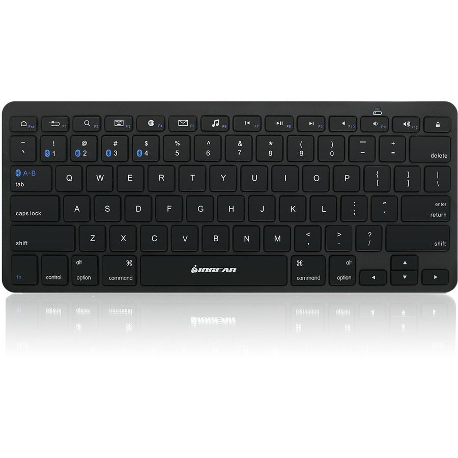 IOGEAR Slim Multi-Link Bluetooth Keyboard with Stand GKB632B
