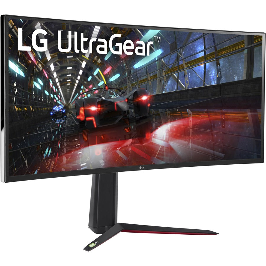 Moniteur LCD de jeu à écran incurvé UW-QHD+ de 38 po LG UltraGear 38GN950-B - 21:9 - Noir 38GN950-B