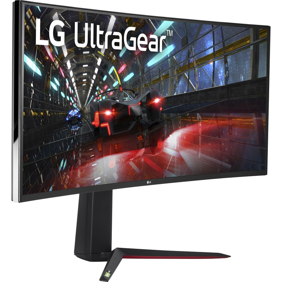 Moniteur LCD de jeu à écran incurvé UW-QHD+ de 38 po LG UltraGear 38GN950-B - 21:9 - Noir 38GN950-B