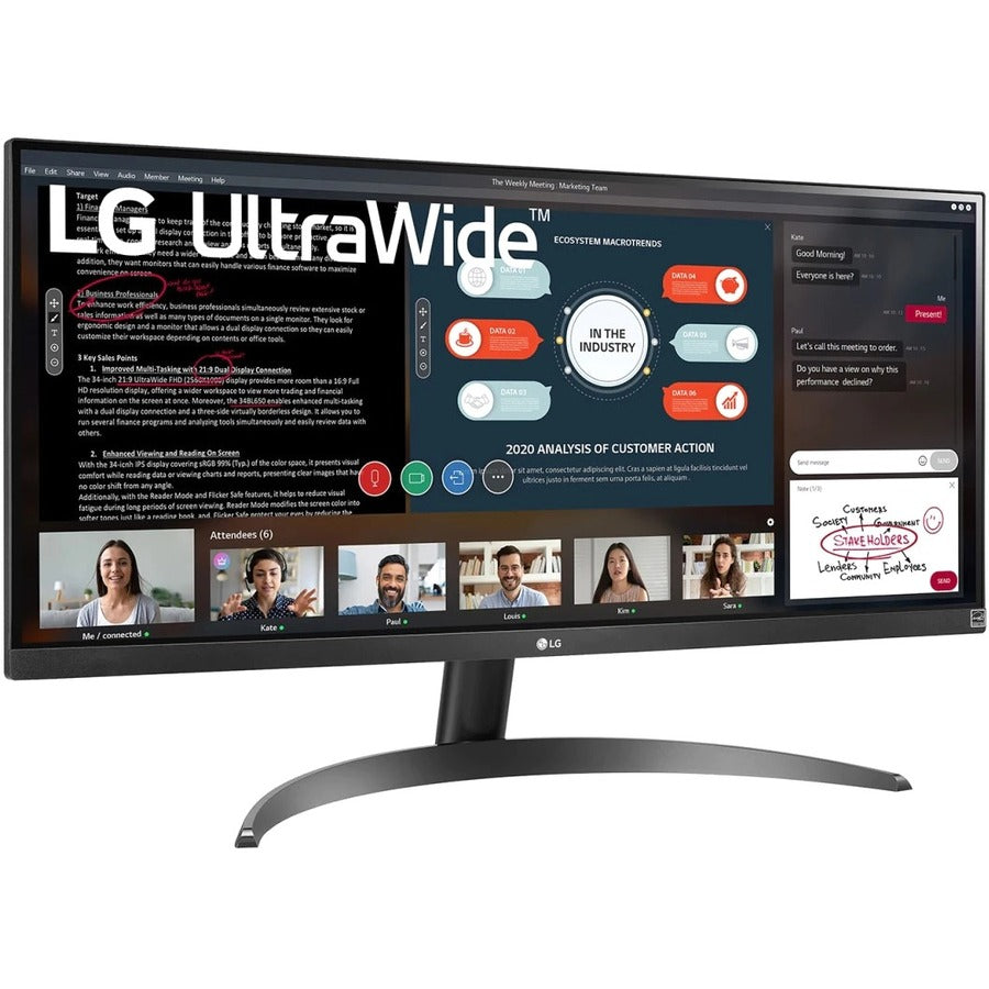 LG Ultrawide 29WP500-B 29" UW-UXGA Edge LED Gaming LCD Monitor - 21:9 29WP500-B