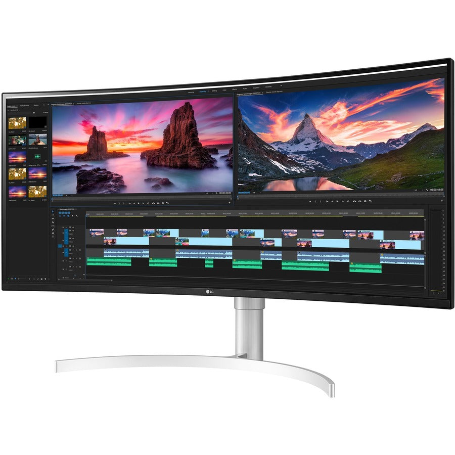 Moniteur LCD de jeu à écran incurvé UW-QHD+ Ultrawide 38WN95C-W de 38 po LG - 21:9 38WN95C-W