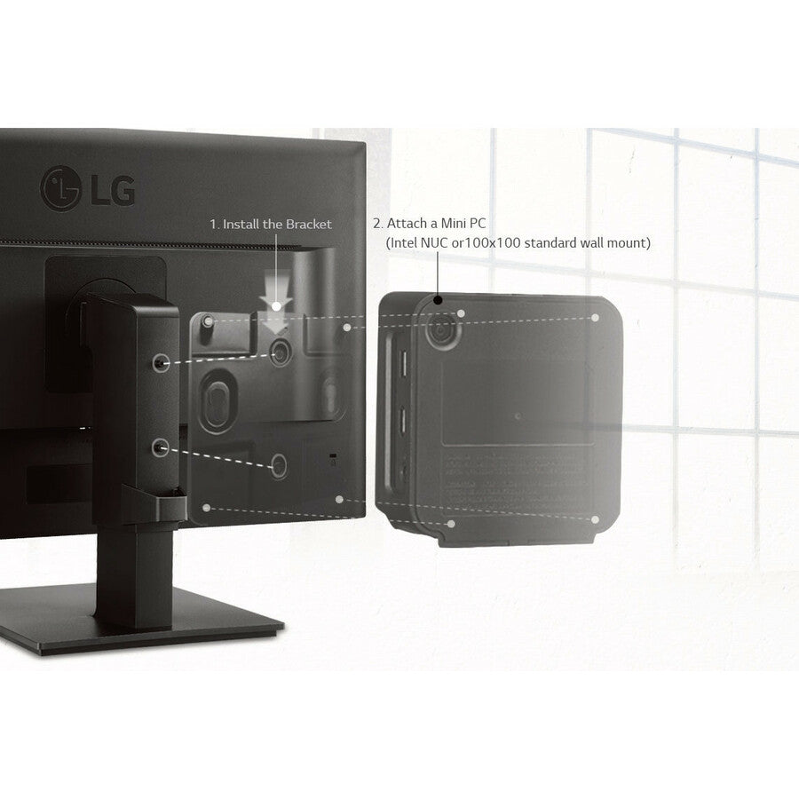 Moniteur LCD LED Full HD LG 27BK550Y-B - 16:9 - Noir texturé 27BK550Y-B