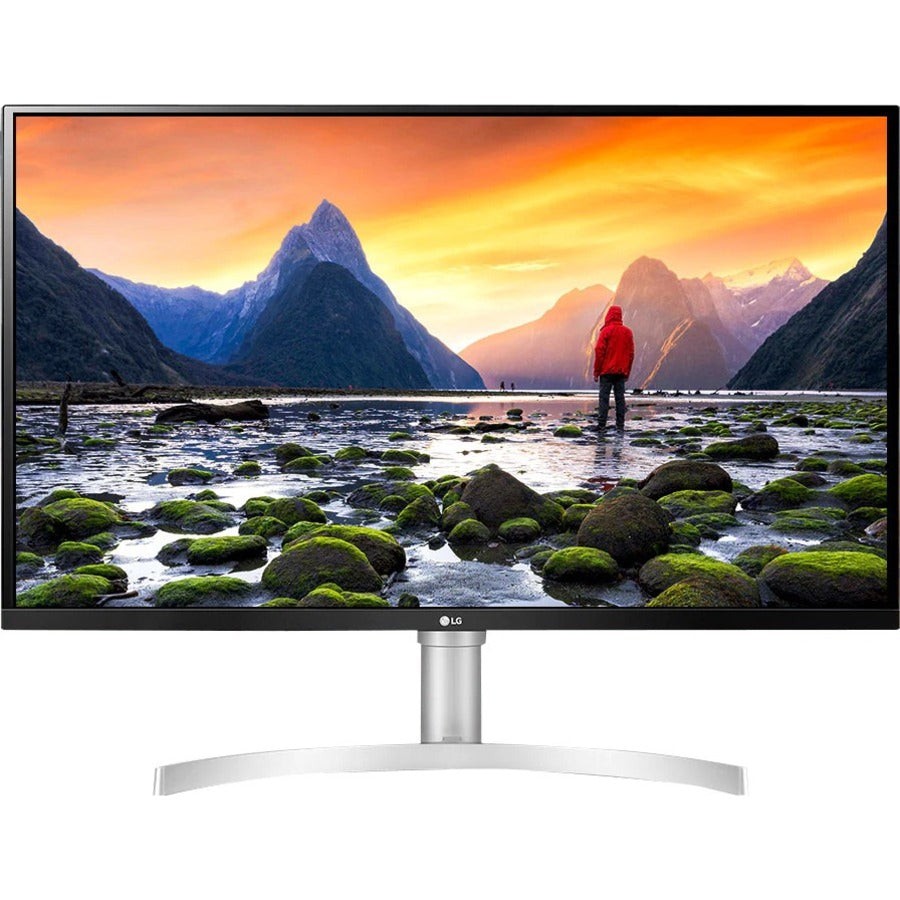 LG 32UN650-W 31.5" 4K UHD LED LCD Monitor - 16:9 - Black, Silver 32UN650-W