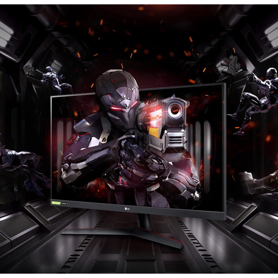 Moniteur LCD de jeu Full HD LG UltraGear 32GN500-B 31,5" - 16:9 - Noir, Rouge 32GN500-B