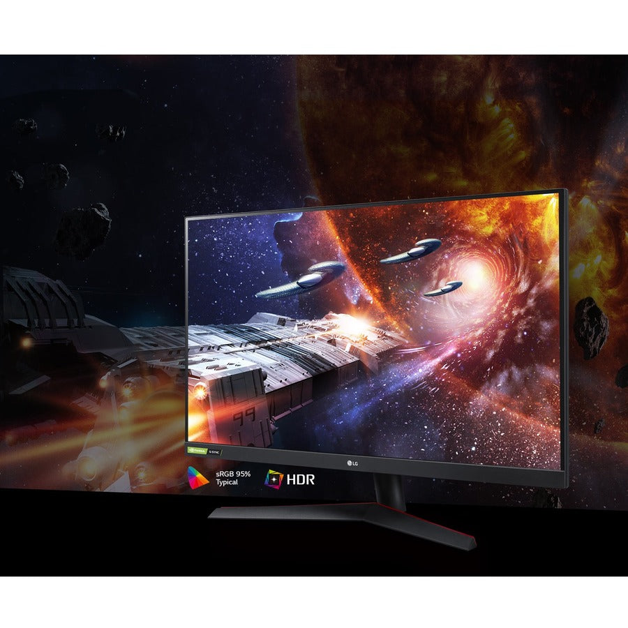Moniteur LCD de jeu Full HD LG UltraGear 32GN500-B 31,5" - 16:9 - Noir, Rouge 32GN500-B