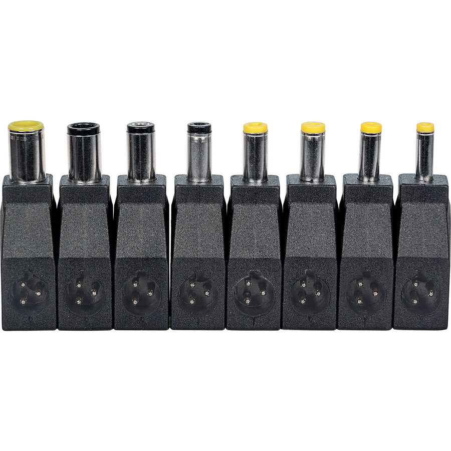 Manhattan Universal Notebook/Laptop Power Adapter, Adjustable Voltage, Seven Output Levels, 70W, Compatible with most laptops including Acer/Asus/Compaq/Dell/HP/Lenovo/Toshiba and more, Black, Euro 2-pin plug, Three Year Warranty, Retail Box 100854