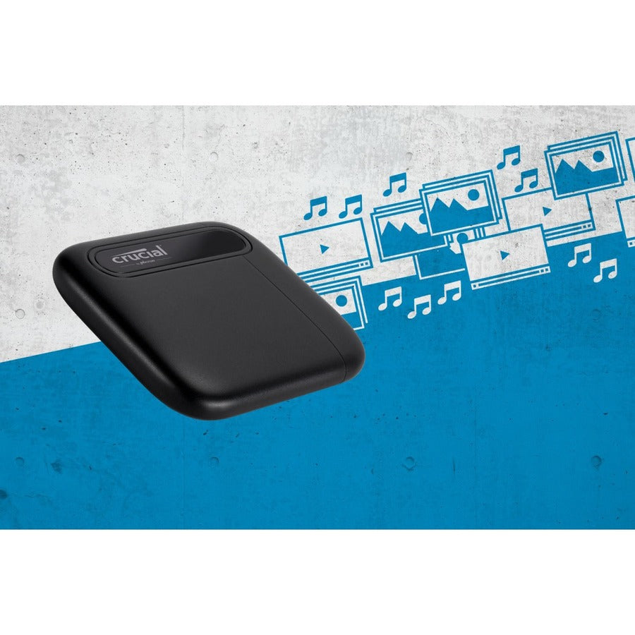 Disque SSD portable Crucial X6 4 To - Interne CT4000X6SSD9