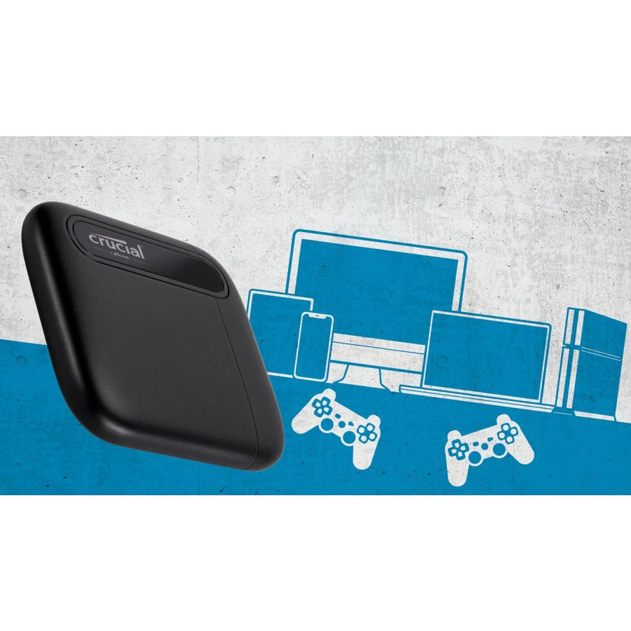 Disque SSD portable Crucial X6 4 To - Interne CT4000X6SSD9