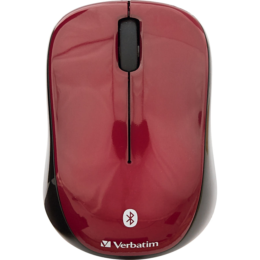 Verbatim Bluetooth® Wireless Tablet Multi-Trac Blue LED Mouse - Garnet 70240