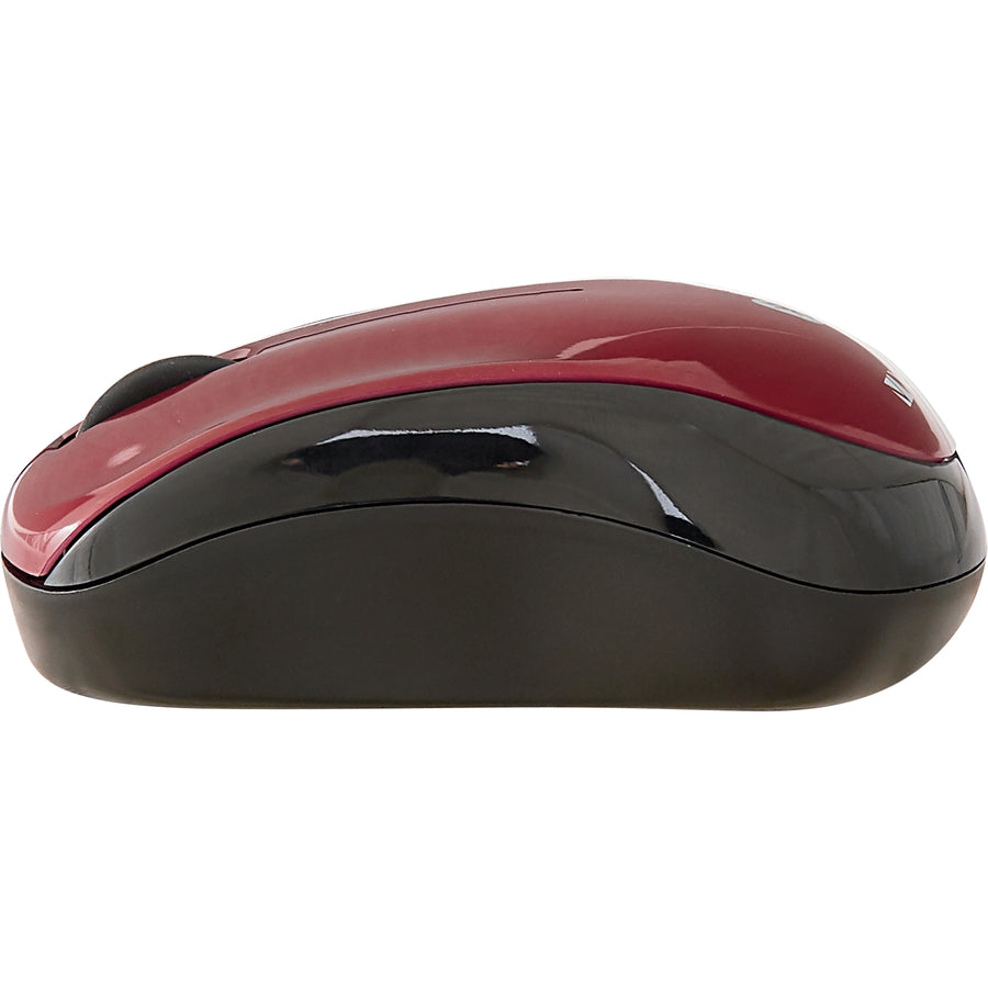 Verbatim Bluetooth® Wireless Tablet Multi-Trac Blue LED Mouse - Garnet 70240