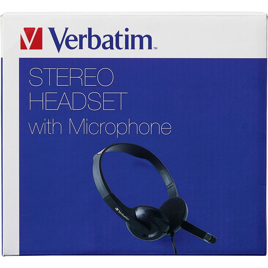 Casque stéréo Verbatim avec microphone 70721