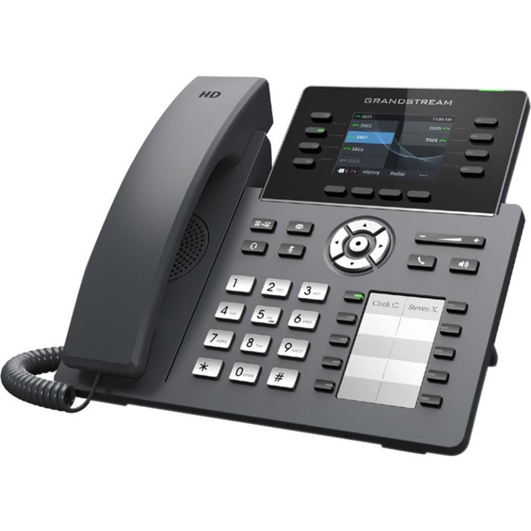 Grandstream GRP2634 IP Phone - Corded - Corded - Bluetooth, Wi-Fi - Wall Mountable, Desktop GRP2634