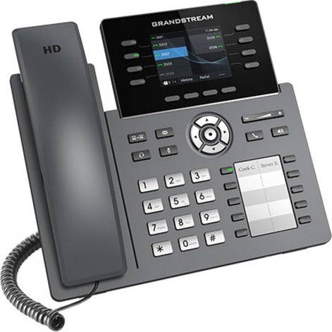 Grandstream GRP2634 IP Phone - Corded - Corded - Bluetooth, Wi-Fi - Wall Mountable, Desktop GRP2634