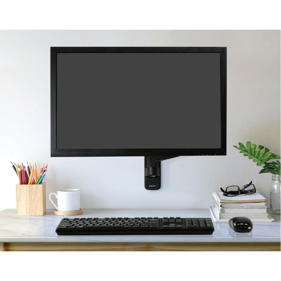 Bras de montage Ergotron pour moniteur, ordinateur portable, écran LCD, écran d'affichage - Noir mat 45-505-224