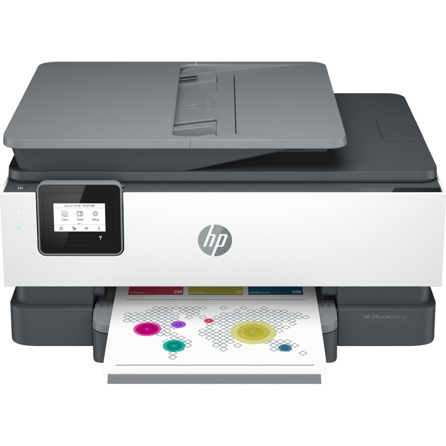 Imprimante multifonction jet d'encre sans fil HP Officejet 8015e - Couleur 228F5A#B1H