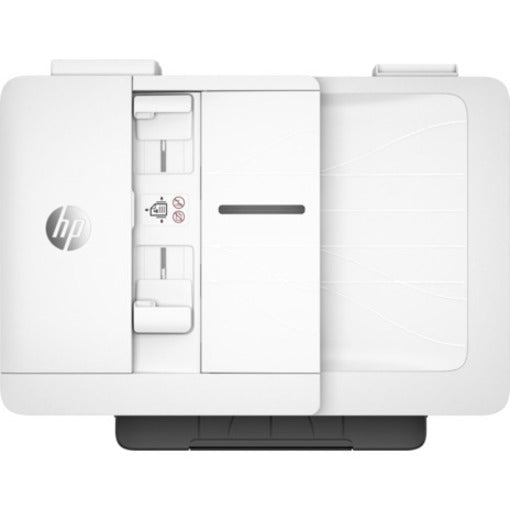 HP Officejet Pro 7740 Inkjet Multifunction Printer-Color-Copier/Fax/Scanner-34 ppm Mono/34 ppm Color Print-4800x1200 dpi Print-Automatic Duplex Print-30000 Pages-500 sheets Input-1200 dpi Optical Scan-Color Fax-Wireless LAN G5J38A#B1H