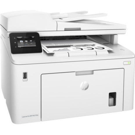 HP LaserJet Pro M227fdw Laser Multifunction Printer-Monochrome-Copier/Fax/Scanner-28 ppm Mono Print-1200x1200 dpi Print-Automatic Duplex Print-30000 Pages-250 sheets Input-1200 dpi Optical Scan-Wireless LAN G3Q75A#BGJ
