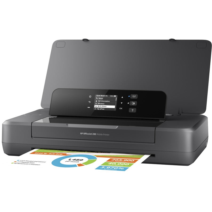 HP Officejet 200 Portable Inkjet Printer - Color CZ993A#B1H