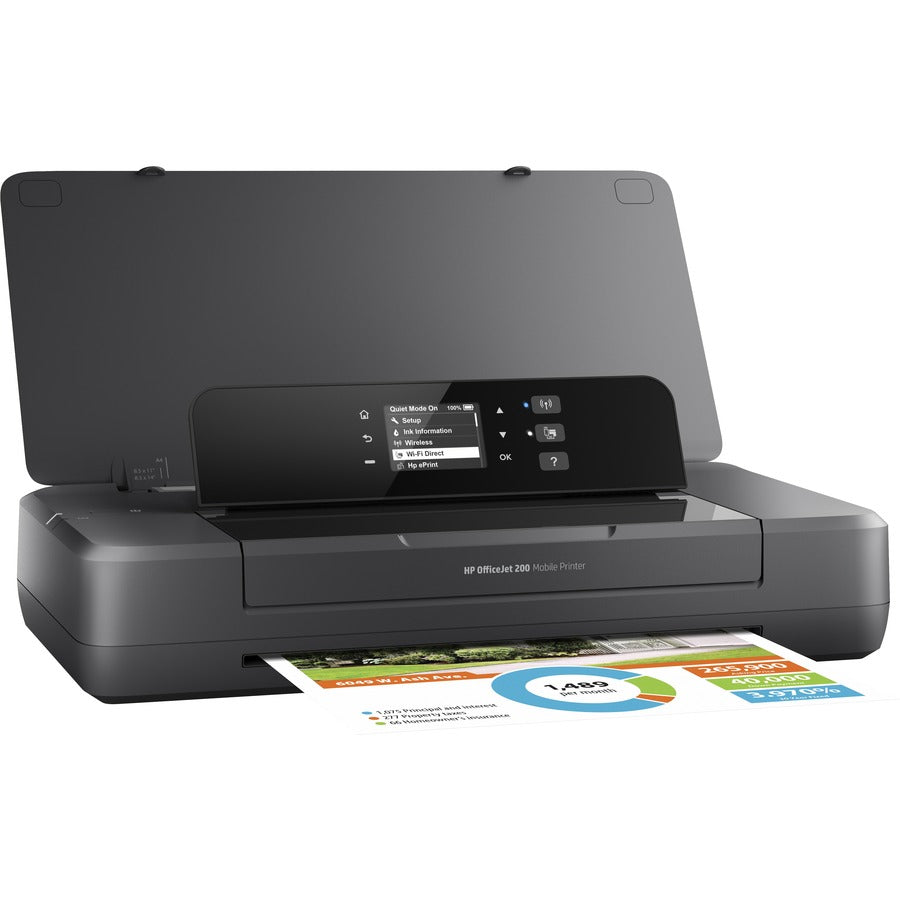 HP Officejet 200 Portable Inkjet Printer - Color CZ993A#B1H
