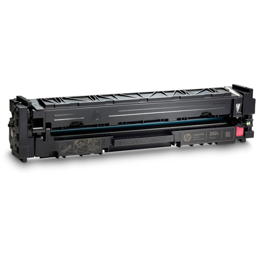 Cartouche de toner laser authentique HP 202X (CF503X) à haut rendement - Magenta - 1 de chaque CF503X