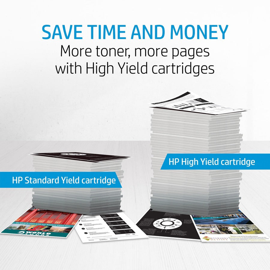 HP 206X Original High Yield Laser Toner Cartridge - Yellow - 1 Each W2112X