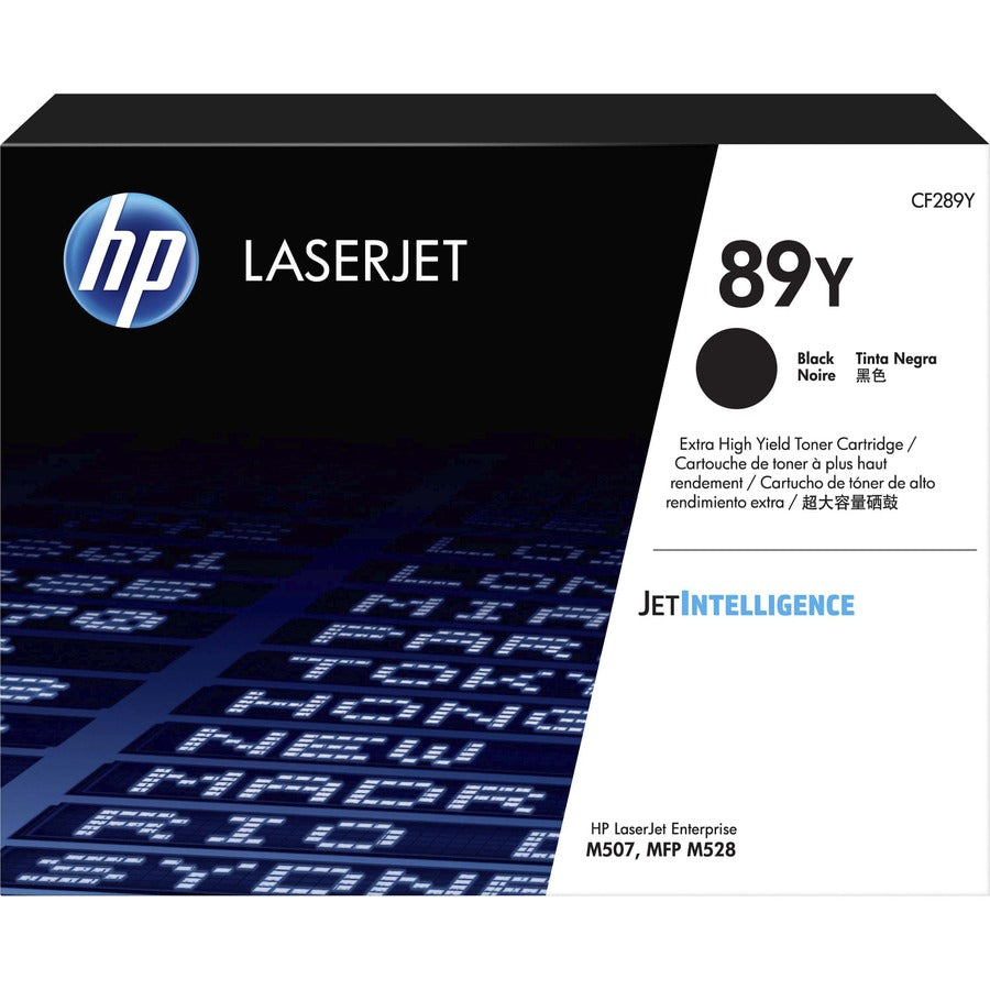 HP 89Y (CF289Y) Cartouche de toner laser originale à très haut rendement - Noir - 1 de chaque CF289Y