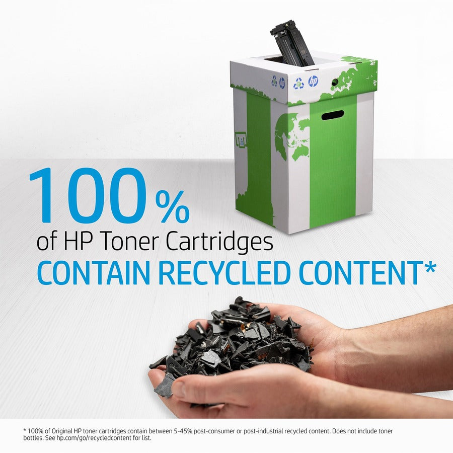 Cartouche de toner laser originale HP 131A (CF212A) - Paquet unique - Jaune - 1 de chaque CF212A